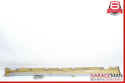 06-13 Mercedes W251 R350 Left Driver Side Rocker Skirt Molding Panel Silver OEM