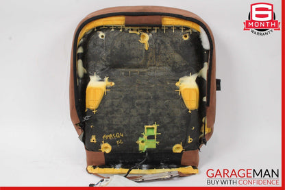 14-17 Maserati Ghibli M157 Front Left Side Lower Bottom Seat Cushion Cover Brown