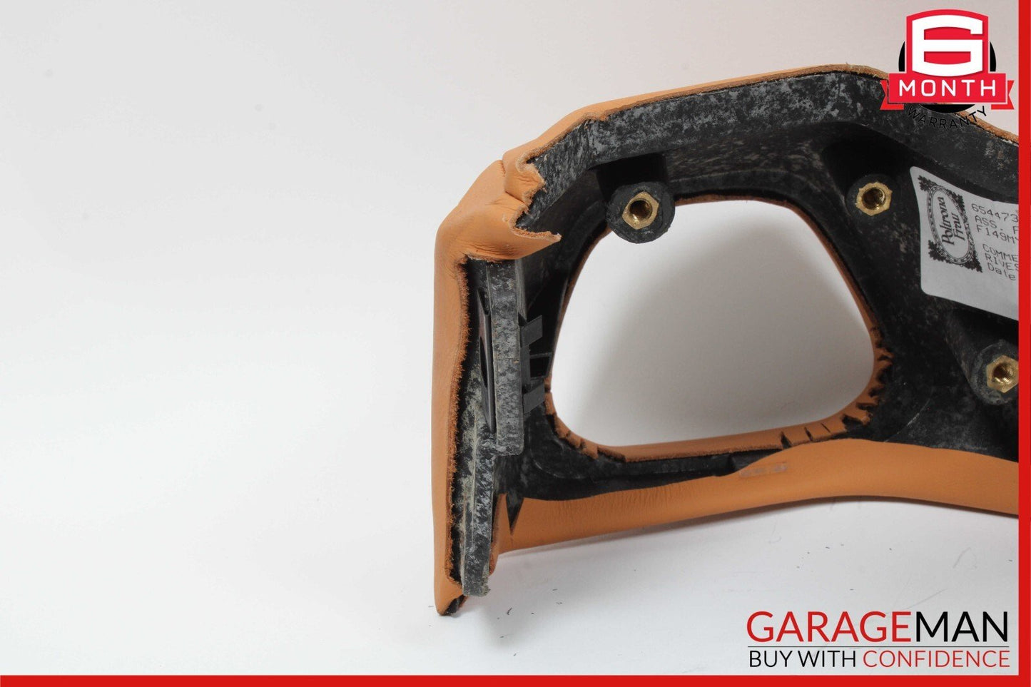 15-18 Ferrari California Front Left Driver Side Switch Surround Trim Panel Brown