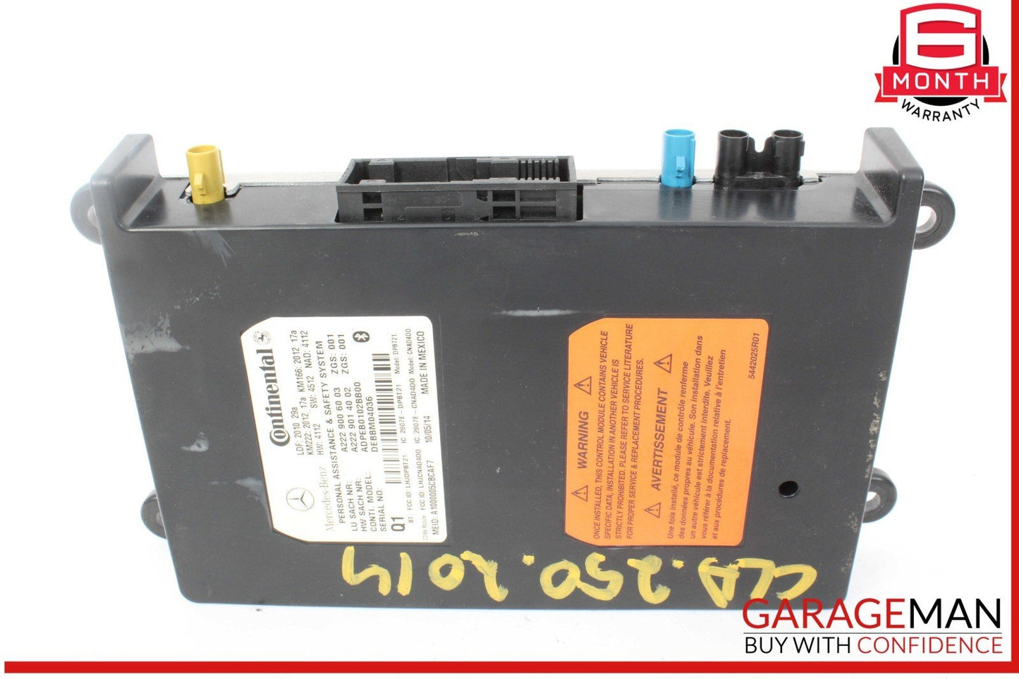 10-20 Mercedes W117 CLA250 GLA250 SL400 Communication Control Module Unit OEM