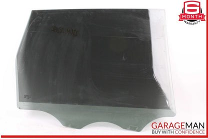 11-18 Porsche Cayenne 958 Hybrid S Rear Left Driver Side Door Window Glass OEM
