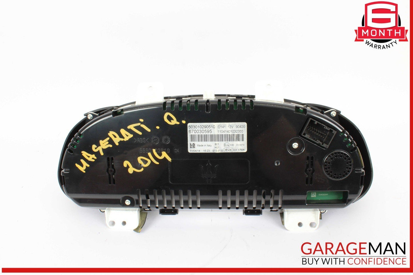 14-17 Maserati Quattroporte M156 Instrument Cluster Speedometer OEM