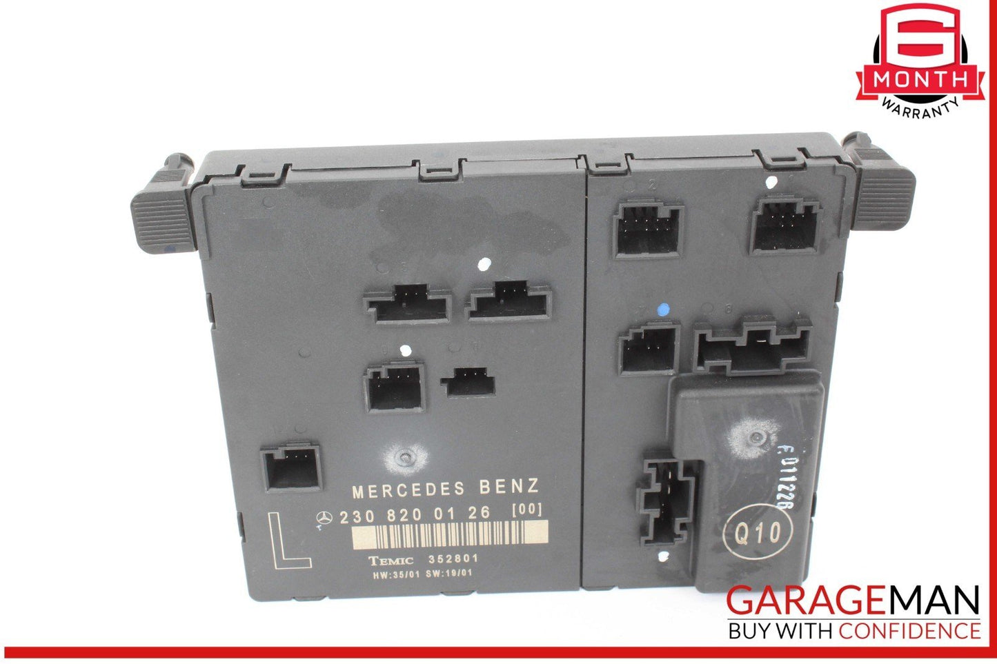 03-12 Mercedes R230 SL500 SL55 AMG Front Left Door Control Module 2308204726 OEM
