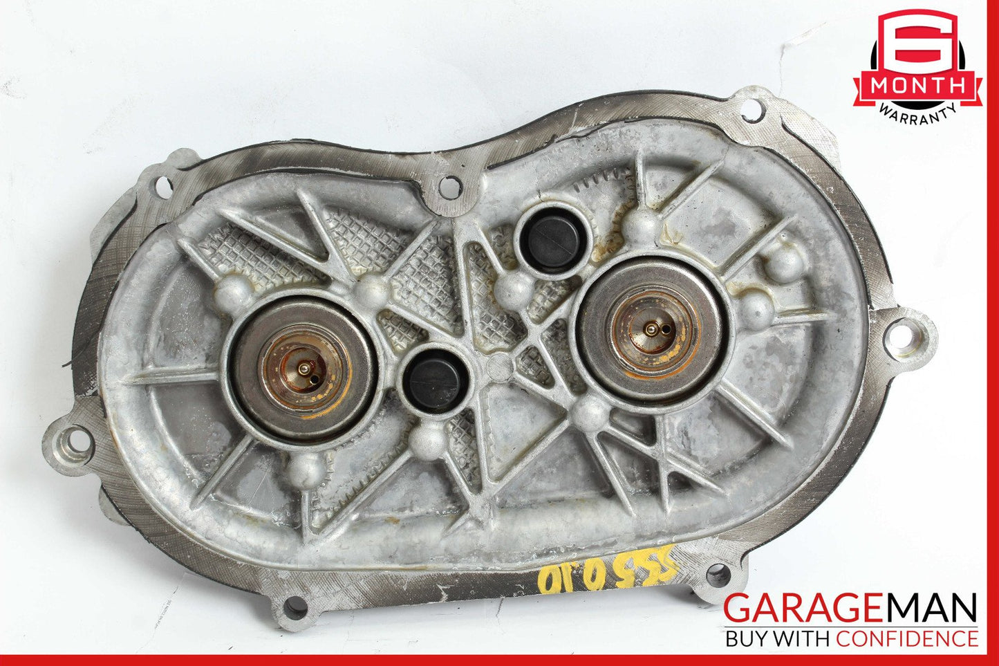 05-13 Mercedes W221 S550 Front Left Side Engine Timing Chain Cover Plate OEM