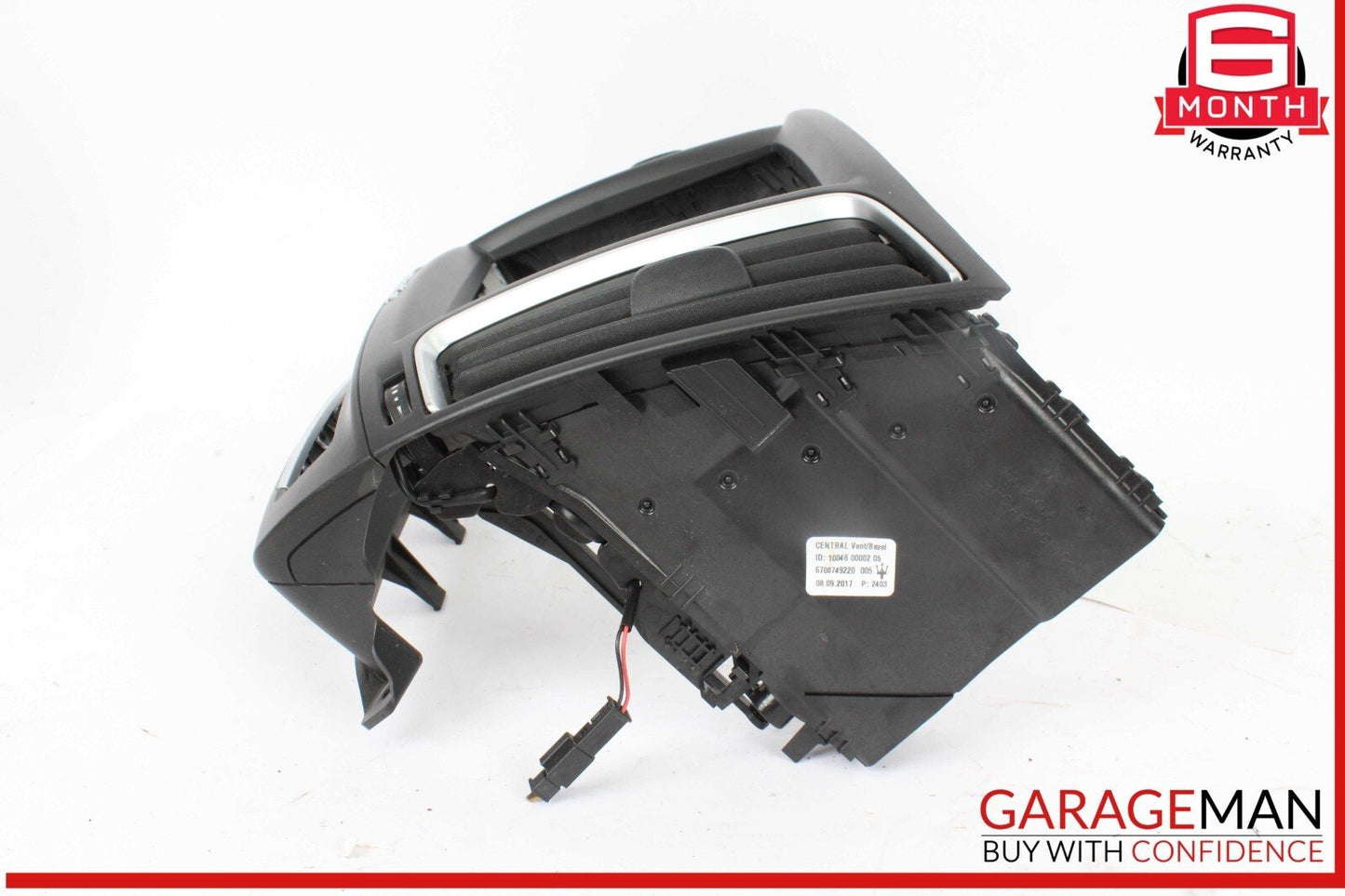 17-20 Maserati Levante Center Dash Air Vent Grille Screen Frame Trim Panel OEM