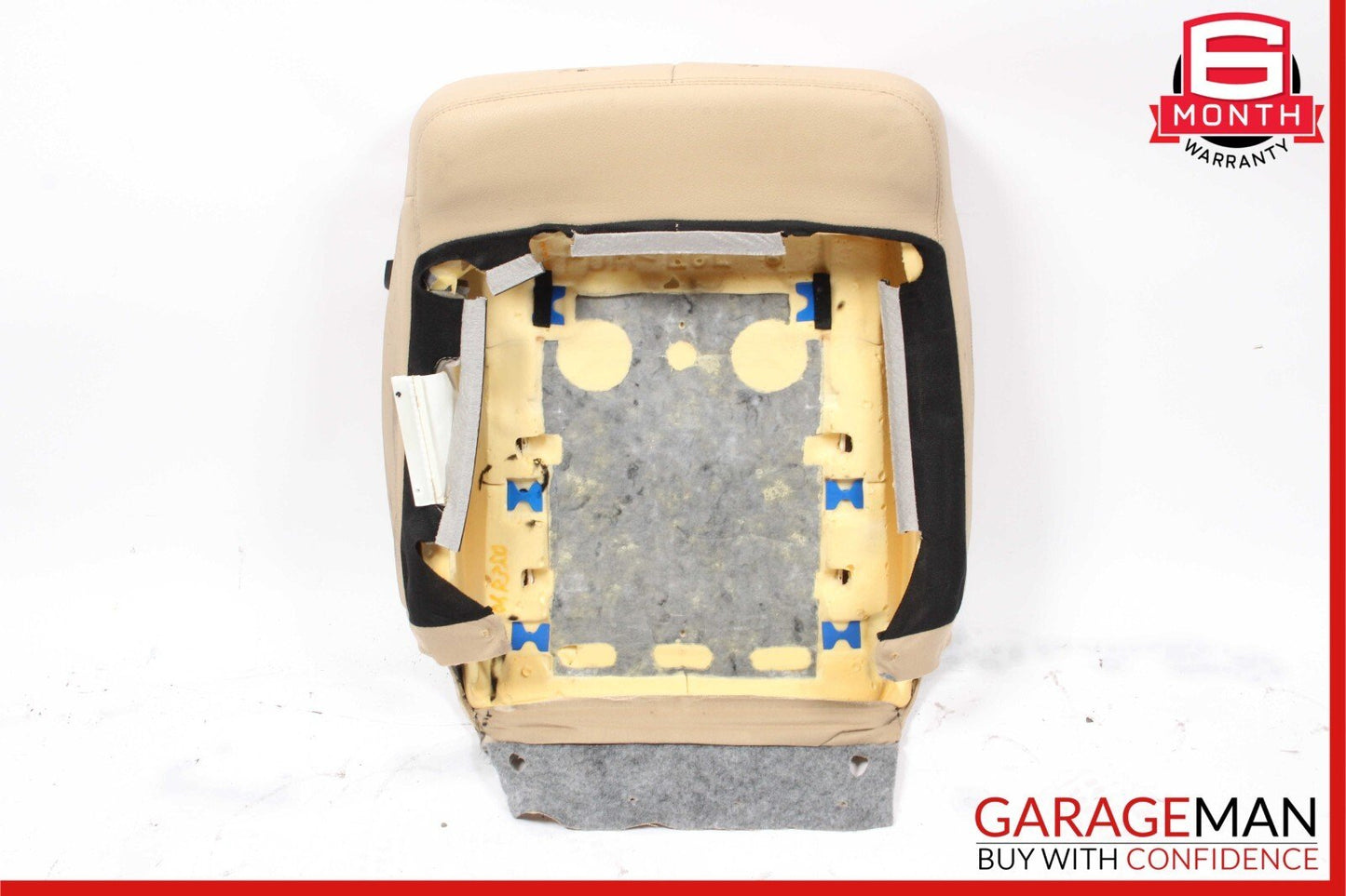 06-10 Mercedes W251 R350 R500 R550 Front Left Top Upper Seat Cushion Brown