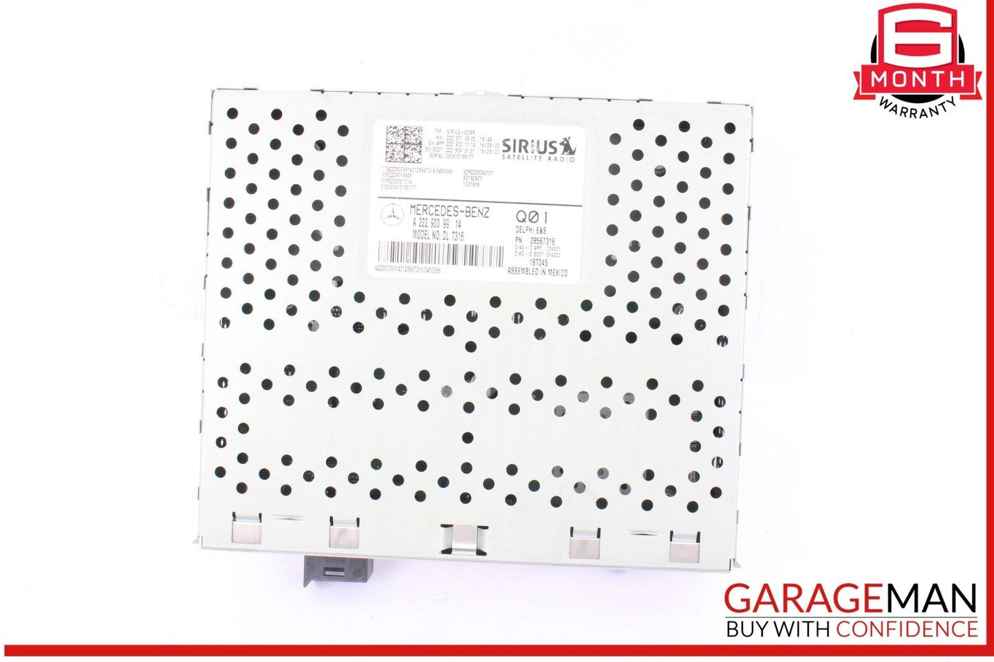 15-20 Mercedes X253 GLC350e C400 Sirius Satellite Radio Receiver Module Unit OEM