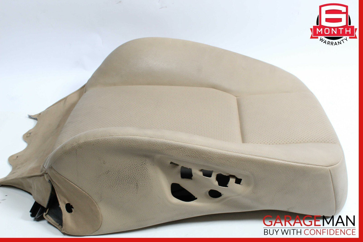 08-11 Mercedes W204 C300 C350 Front Left Side Top Upper Seat Cushion Brown