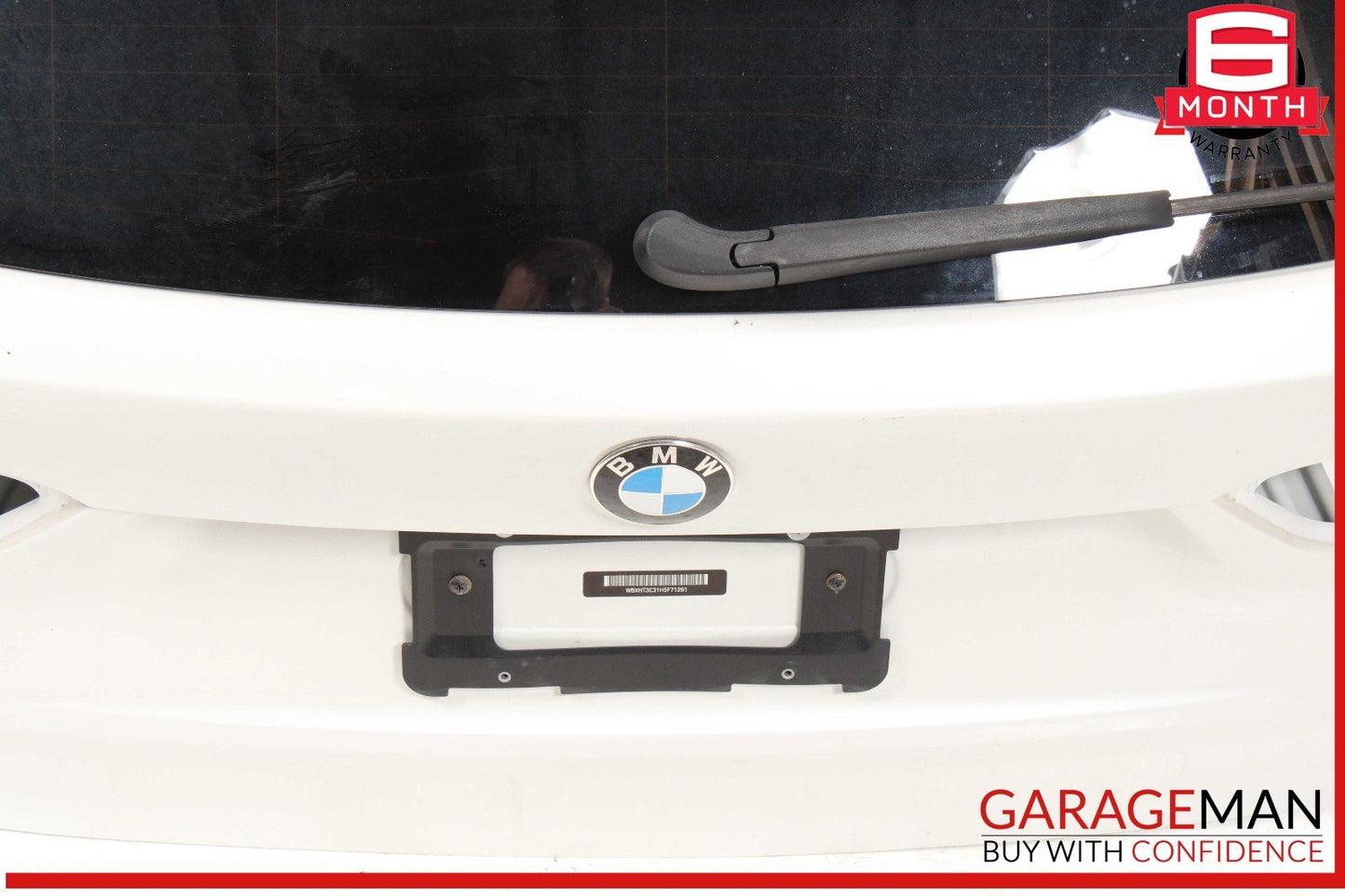 16-22 BMW X1 Trunk Hatch Lid Tailgate Assembly White OEM