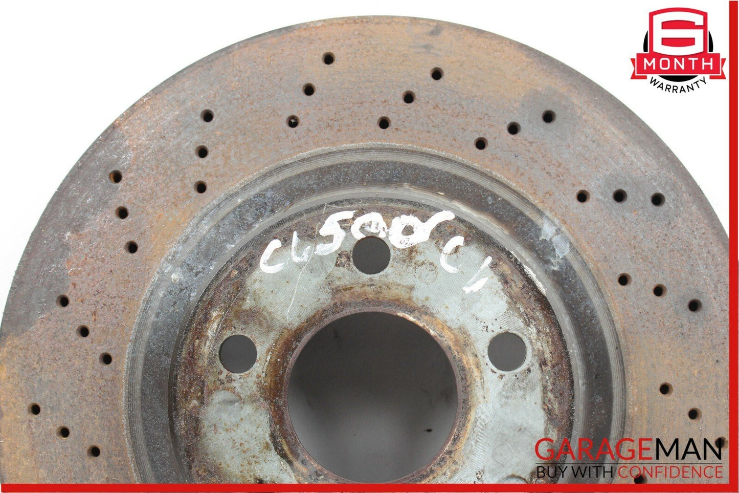 00-06 Mercedes W215 CL600 CL500 CL55 AMG Front Brake Rotor Rotors Set Drilled