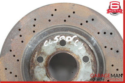 00-06 Mercedes W215 CL600 CL500 CL55 AMG Front Brake Rotor Rotors Set Drilled