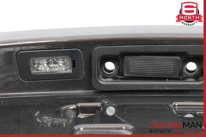 17-22 Alfa Romeo Giulia Rear Tailgate License Plate Molding Trim Cover OEM