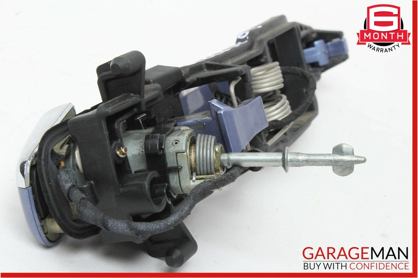 98-03 Mercedes W208 CLK320 Front Left Side Exterior Door Handle Quartz Blue OEM
