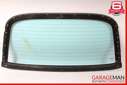 03-09 Mercedes W209 CLK55 AMG Soft Top Convertible Rear Windshield Window Glass