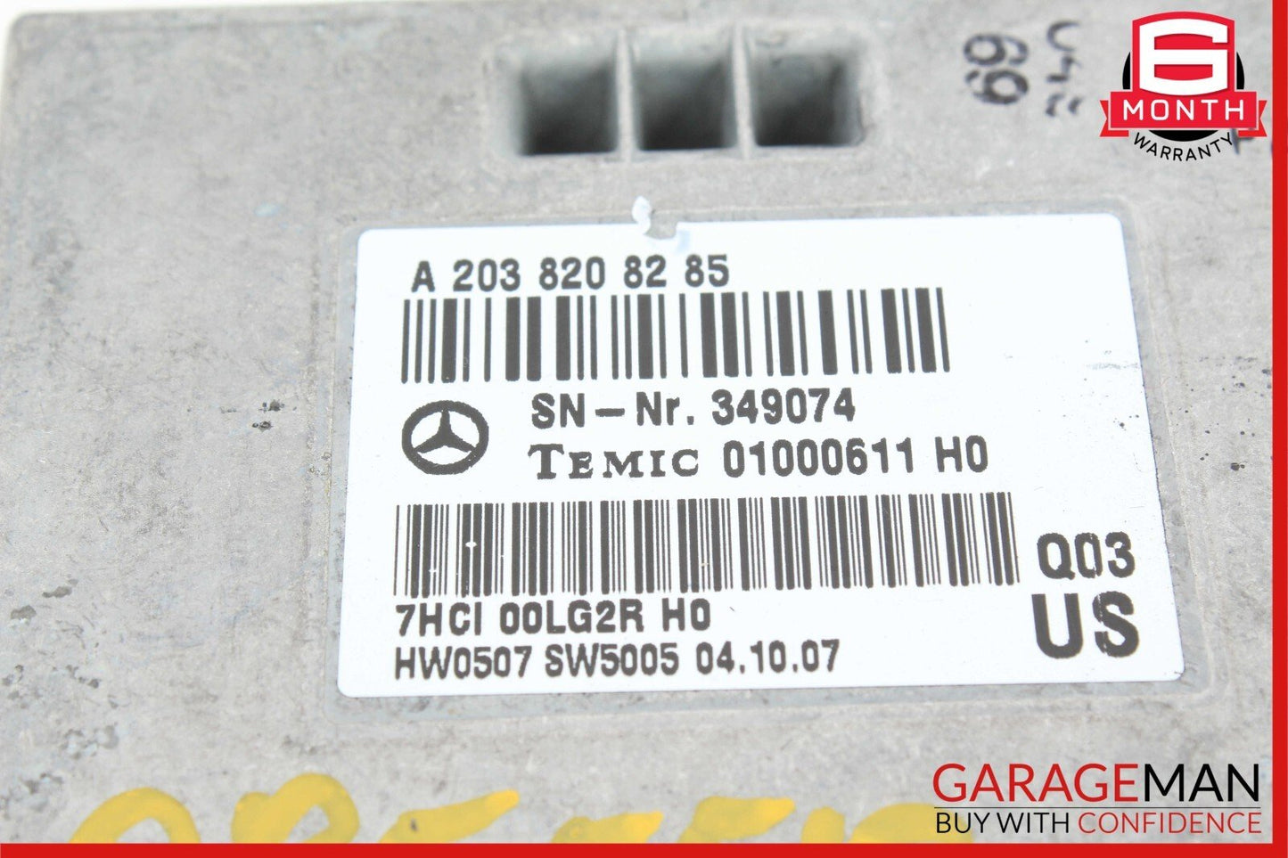 07-13 Mercedes E550 GL450 E320 Voice Language Communication Control Module Unit