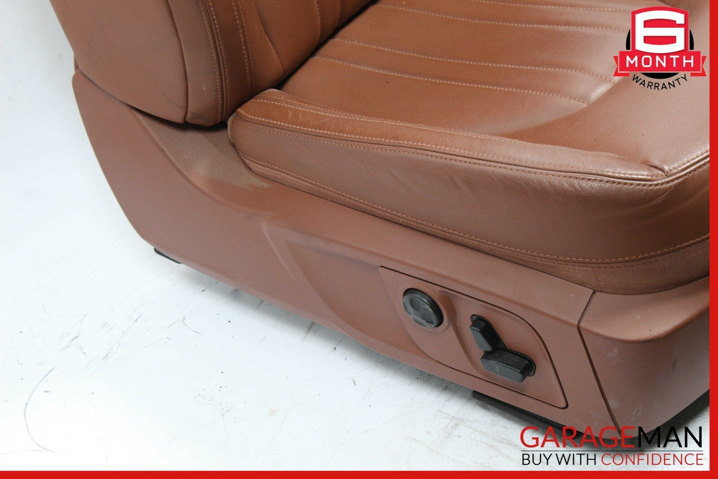 14-17 Maserati Ghibli Front Right Side Complete Seat Cushion Assembly Brown