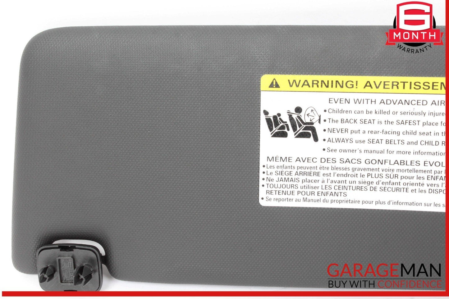 17-24 Audi S5 RS5 A4 Front Right Passenger Side Sun Visor Sunvisor 8W0857552 OEM