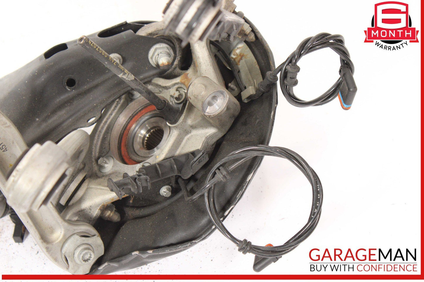 12-14 Mercedes W204 C250 Rear Left Side Spindle Knuckle Hub Assembly