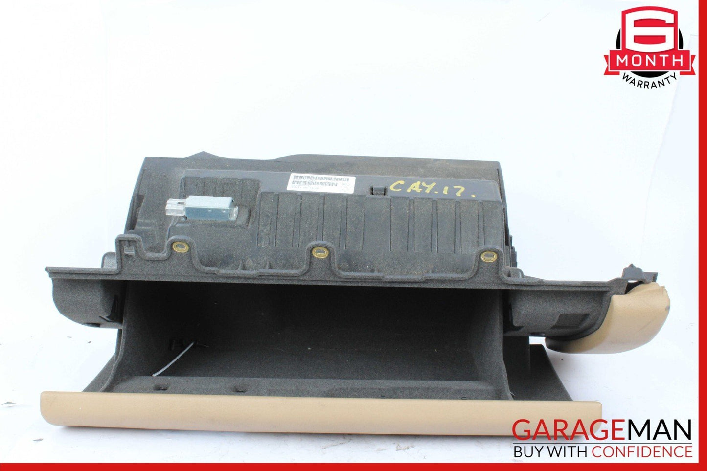 11-18 Porsche Cayenne 958 E-Hybrid Dashboard Glove Box Compartment Beige OEM