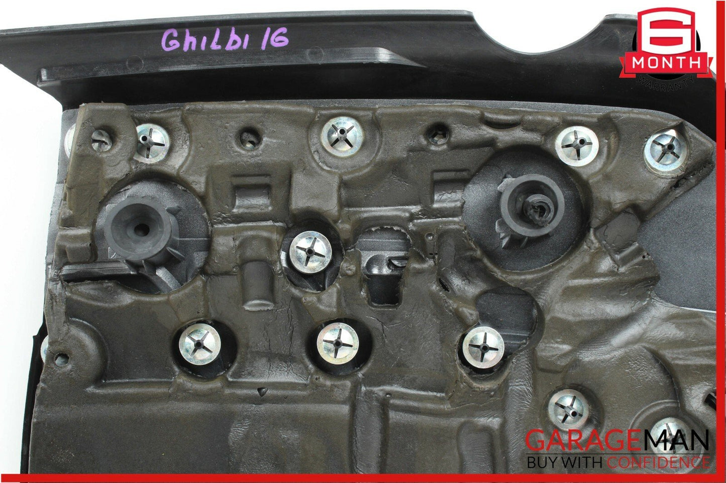 14-17 Maserati Ghibli V6 Engine Motor Cover Trim Guard Shield Panel