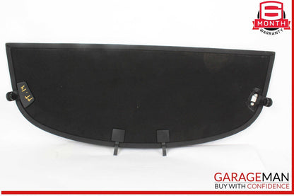 06-14 Audi TT Quattro TTS Rear Parcel Shelf Load Cover OEM