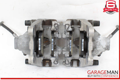 10-18 Mercedes W212 E350 Rear Left & Right Side Brake Caliper Calipers Set OEM