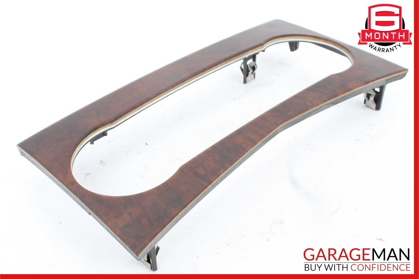 08-14 Mercedes W204 C280 C300 A/C Climate Control Switch Trim Bezel Cover Wood