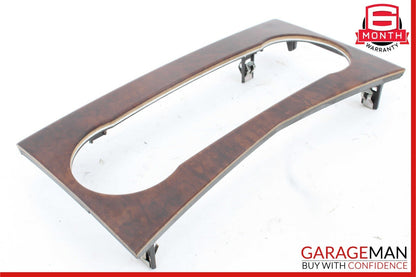08-14 Mercedes W204 C280 C300 A/C Climate Control Switch Trim Bezel Cover Wood