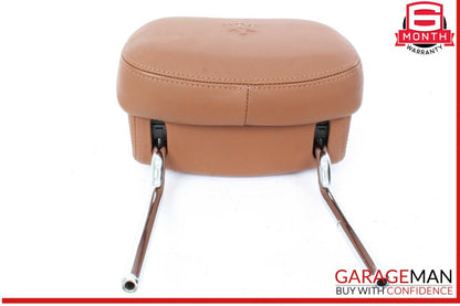 14-22 Maserati Ghibli Front Left / Right Side Seat Headrest Head Rest Brown OEM