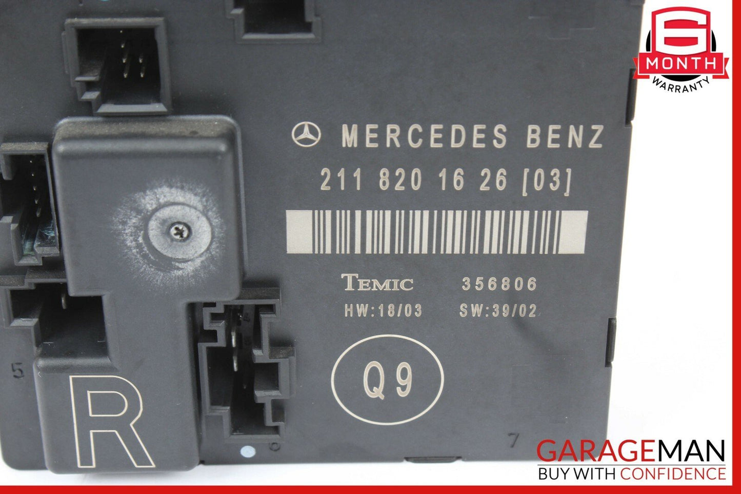 03-09 Mercedes W211 E320 E350 E55 AMG Rear Right Side Door Control Module Unit