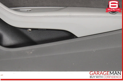 18-24 Audi S5 A5 RS5 Front Right Side Interior Door Panel Leather / Suede OEM