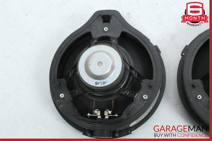 08-15 Mercedes W204 C300 Rear Left & Right Door Sound Speakers Set of 2 OEM