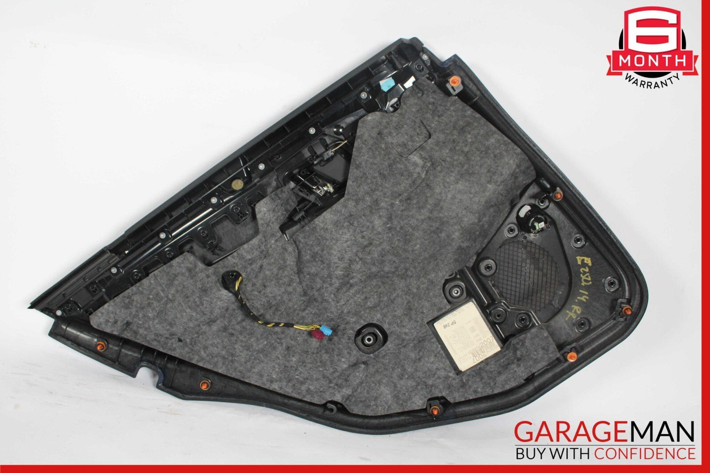 14-16 Mercedes W212 E500 E550 Rear Right Side Interior Door Panel Assy Black