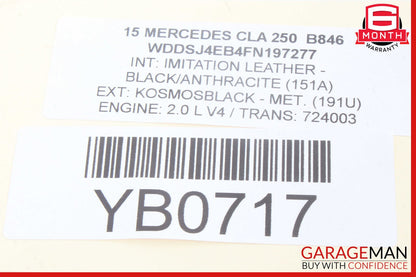 14-19 Mercedes W117 CLA250 Front Right or Left Dash AC A/C Air Vent Trim Grill