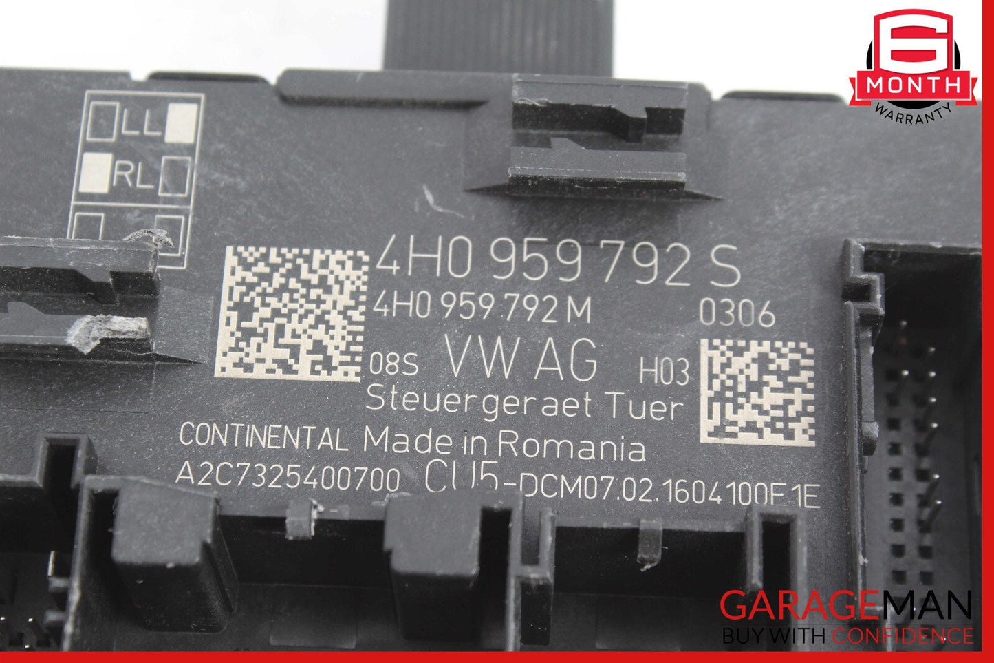 10-16 Porsche Panamera 970 Front Right Side Door Control Module Unit OEM