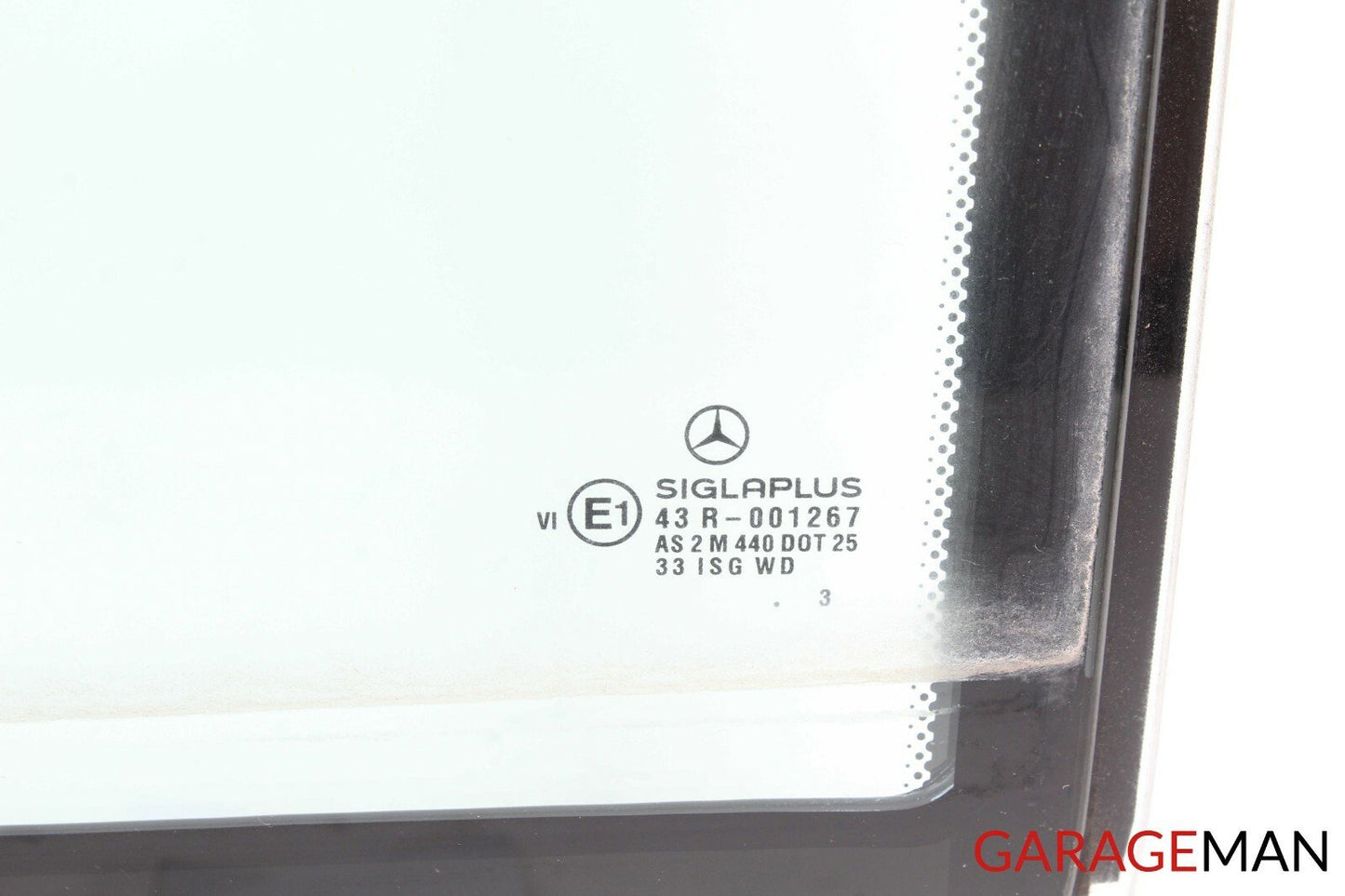 94-99 MERCEDES W140 S500 REAR LEFT DRIVER SIDE DOOR WINDOW AUTO GLASS OEM