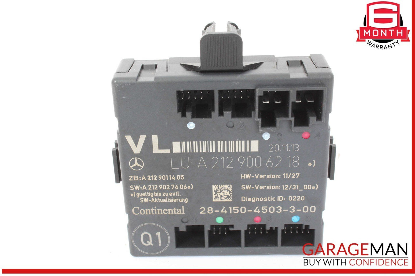 08-18 Mercedes W204 C250 C300 CLS550 Front Left Side Door Control Module OEM