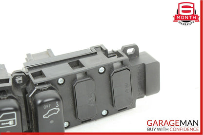 00-02 Mercedes W220 S500 Center Dash ESP Hazard Light Door Lock Switch Control