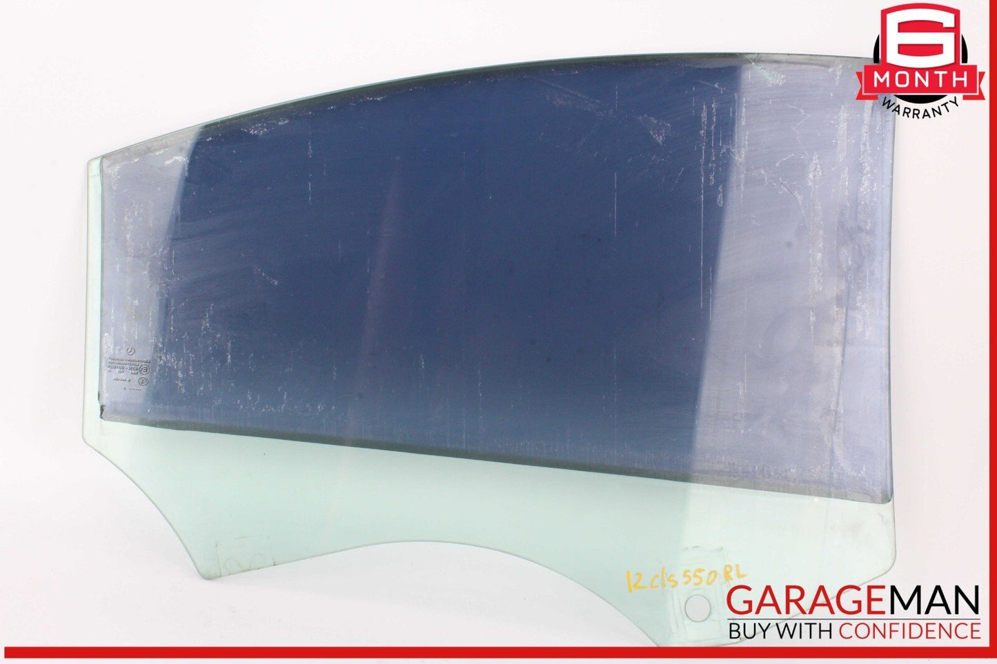 12-18 Mercedes W218 CLS550 CLS63 AMG Rear Left Driver Side Door Window Glass OEM