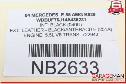 03-09 Mercedes W211 E55 AMG E500 Door Control Module Rear Right 2118201626 OEM