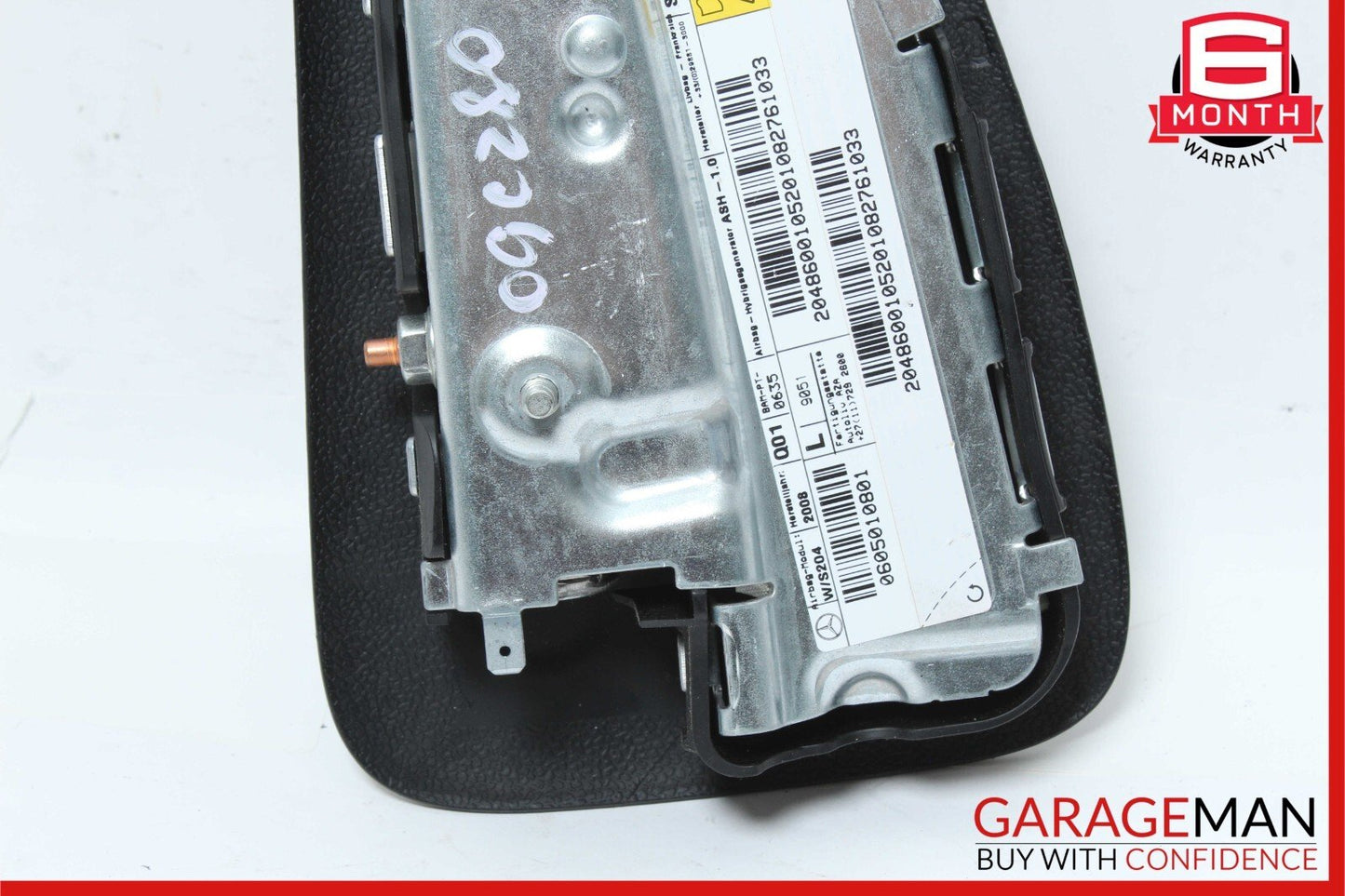 08-15 Mercedes GLK350 C280 C300 Front Left SRS Seat Airbag Air Bag Black