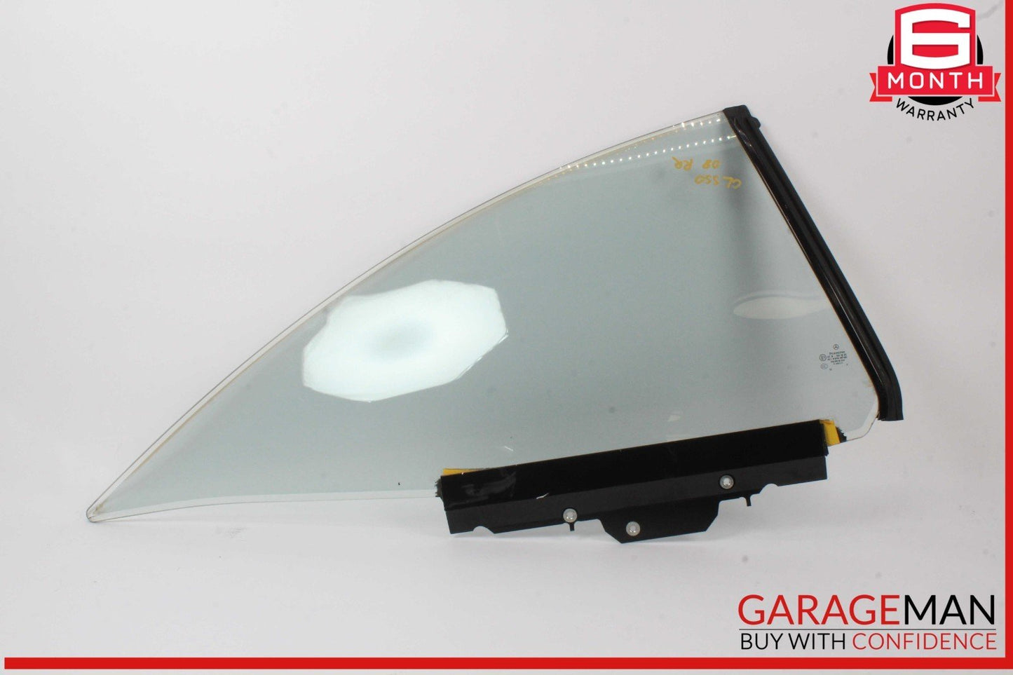 07-14 Mercedes W216 CL550 CL600 Rear Right Side Door Quarter Window Glass OEM