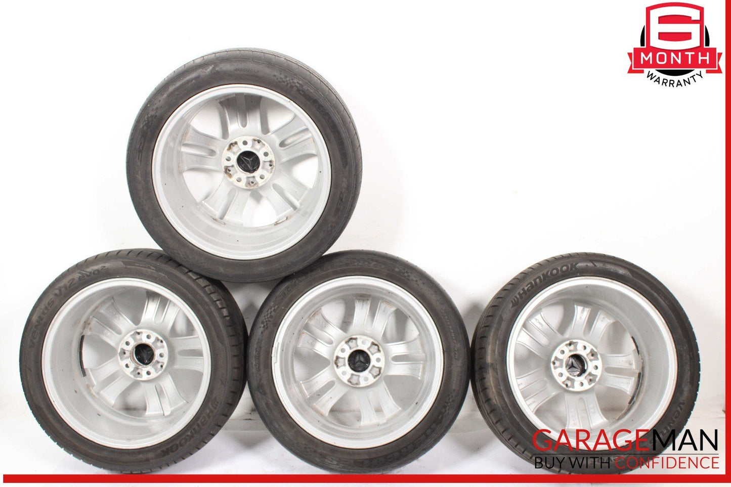 10-11 Mercedes W207 E350 E550 Complete Wheel Tire Rim Set of 4 Pc R17 OEM