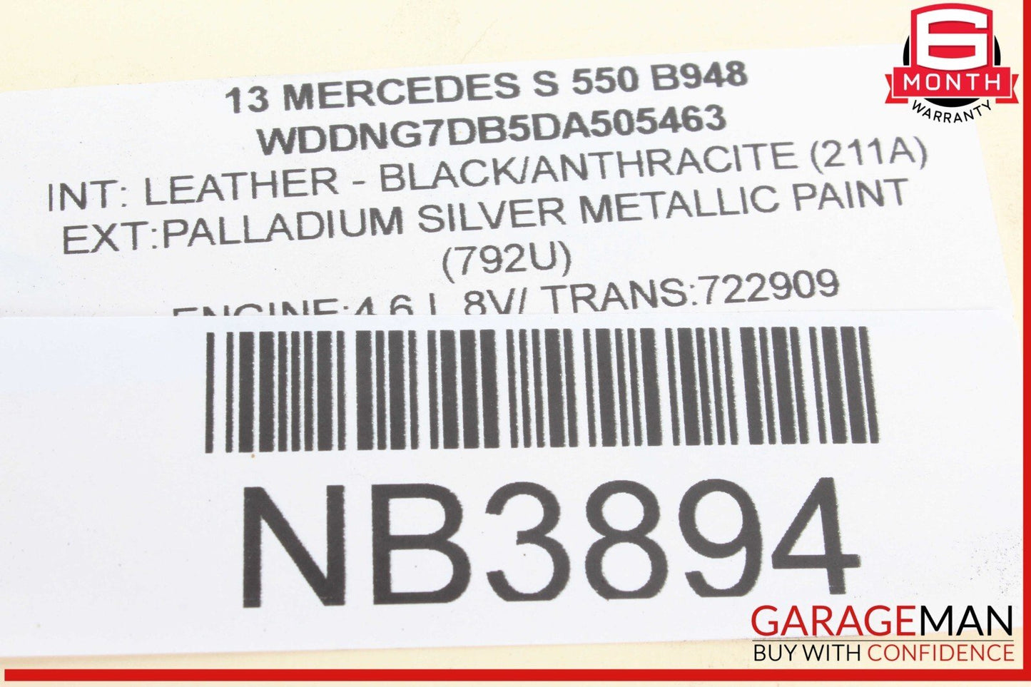 10-14 Mercedes W221 S550 S600 Rear Bumper Parktronic Wire Harness Cable OEM