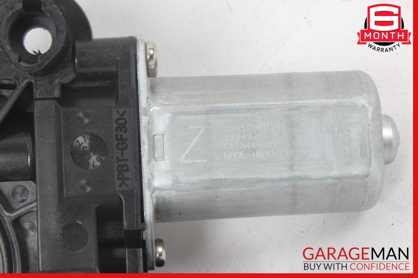 15-18 Mercedes W205 C300 C63 AMG Rear Left Side Door Window Regulator Motor OEM