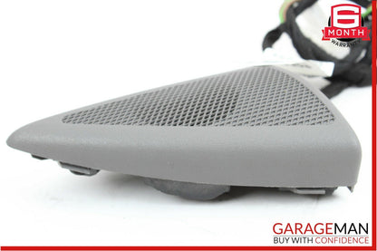 03-09 Mercedes W211 E350 Front Right Passenger Side Tweeter Speaker Cover Grey