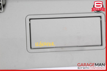 06-12 Mercedes X164 GL450 GL550 Front Right Side Sun Visor Sunvisor Shade Gray