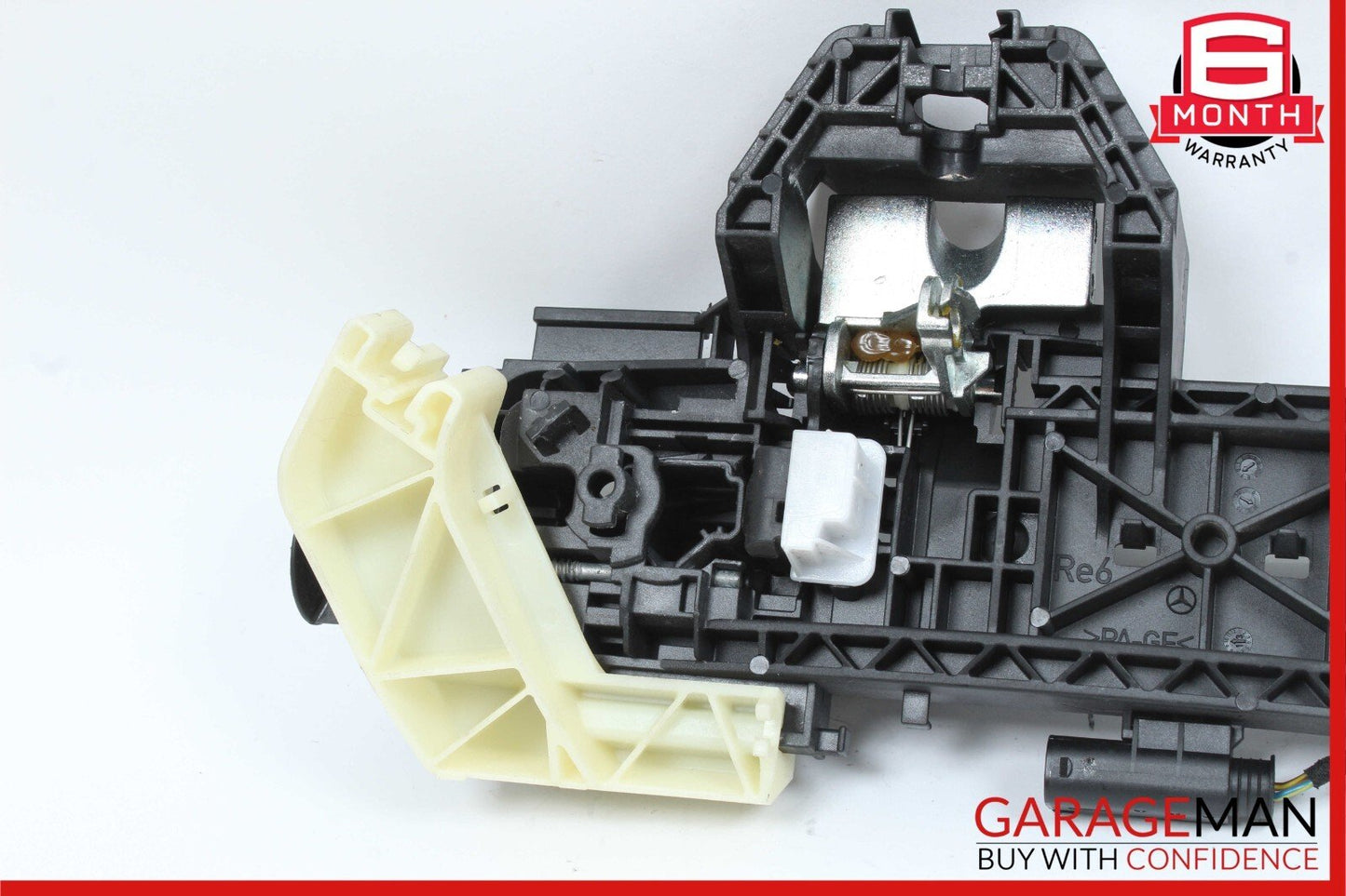 14-16 Mercedes W212 E350 E550 Rear / Front Right Side Exterior Door Handle White