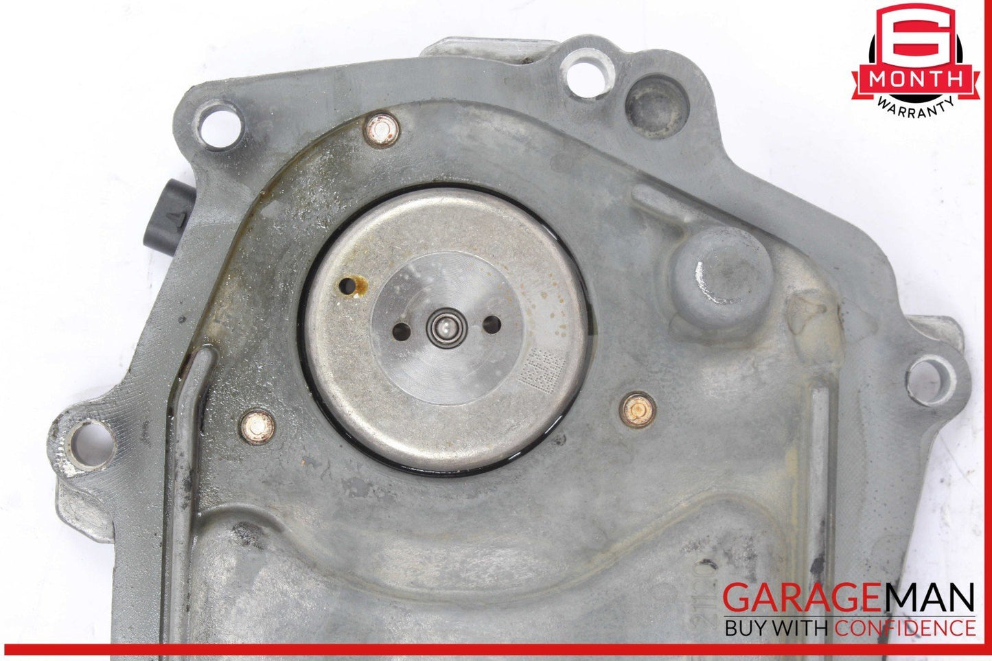 12-18 Mercedes W218 CLS550 Front Right or Left Side Engine Timing Chain Plate