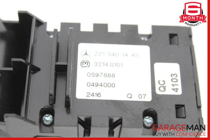 07-14 Mercedes W216 CL600 Electronic Parking Brake Release Switch Control Module